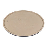 Werzalit Pre-drilled Round Table Top Black 800mm